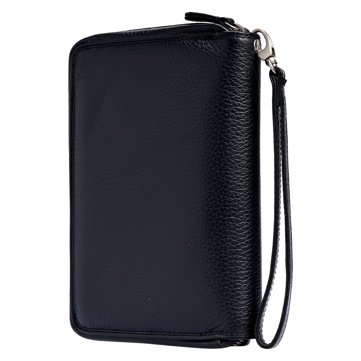 Сумка барсетка из натуральной кожи Dr. Koffer черная