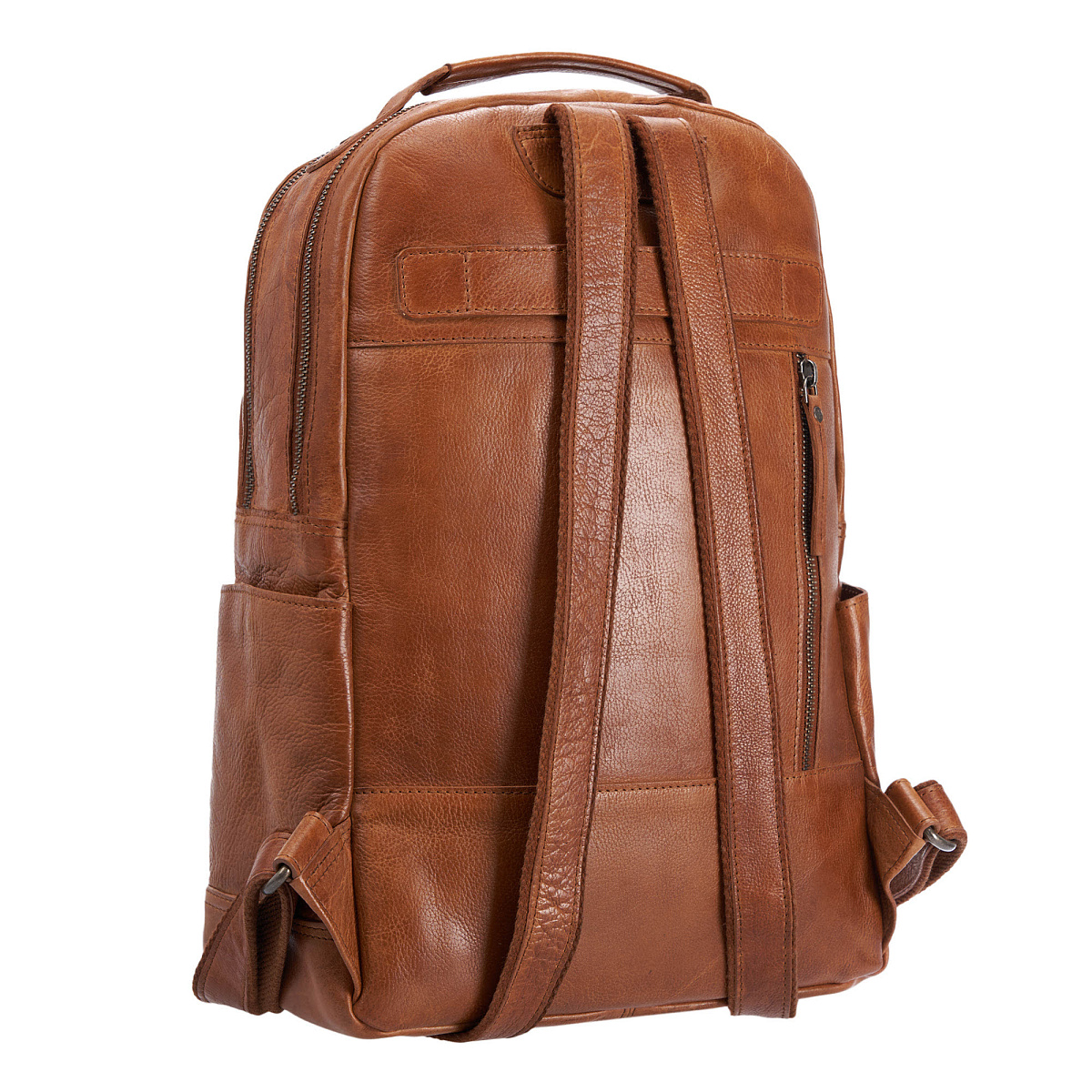 Рюкзак Dr.Koffer из натуральной кожи светло-коричневый
