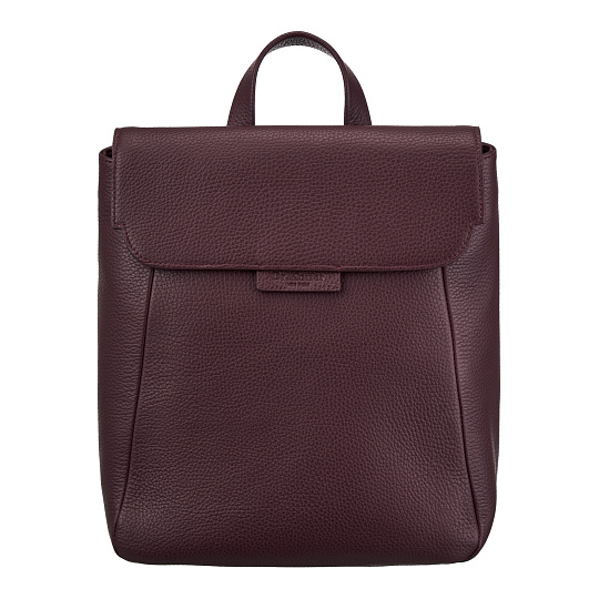 Рюкзак Dr. Koffer из натуральной кожи фиолетовый