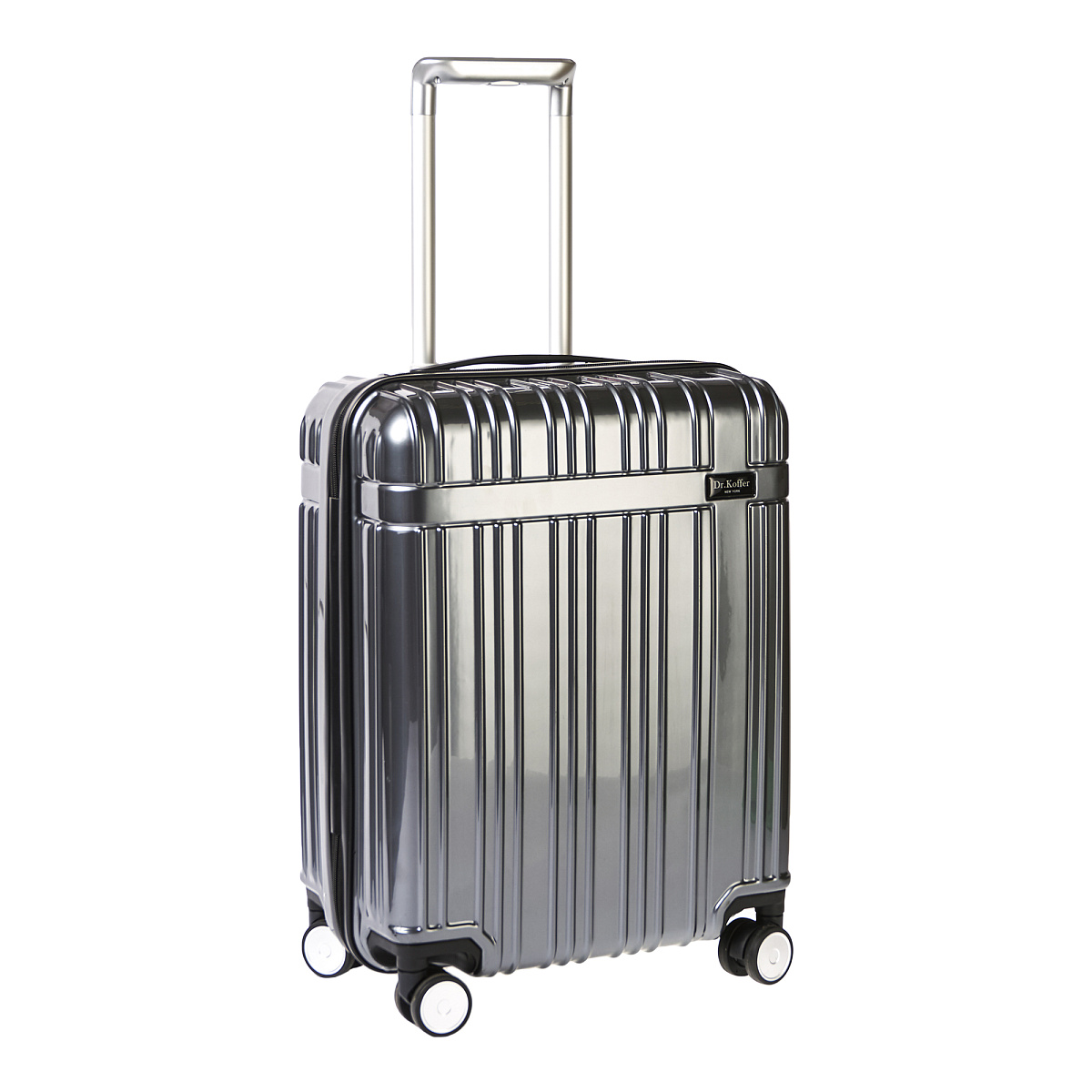 Чемодан на колесах S Dr.Koffer АБС (abs) пластик серый