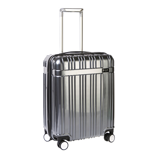 Чемодан на колесах S Dr.Koffer АБС (abs) пластик серый