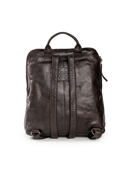 Рюкзак Dr.Koffer из натуральной кожи коричневый