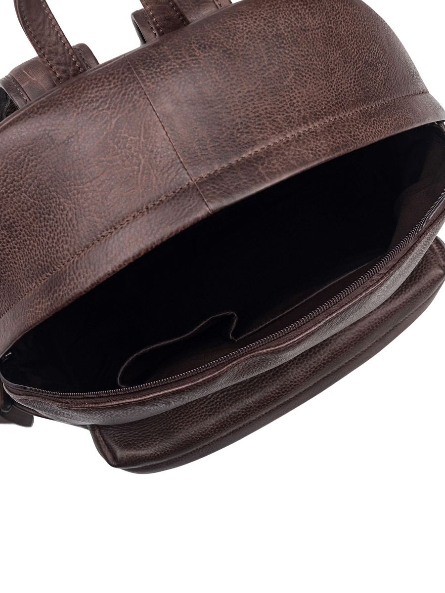 Рюкзак Dr. Koffer из натуральной кожи коричневый