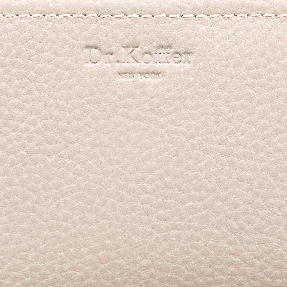 Портмоне Dr.Koffer из натуральной кожи белое