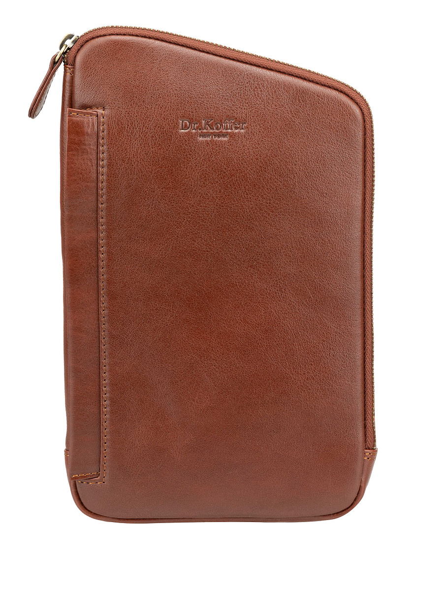 Рюкзак Dr. Koffer из натуральной кожи светло-коричневый