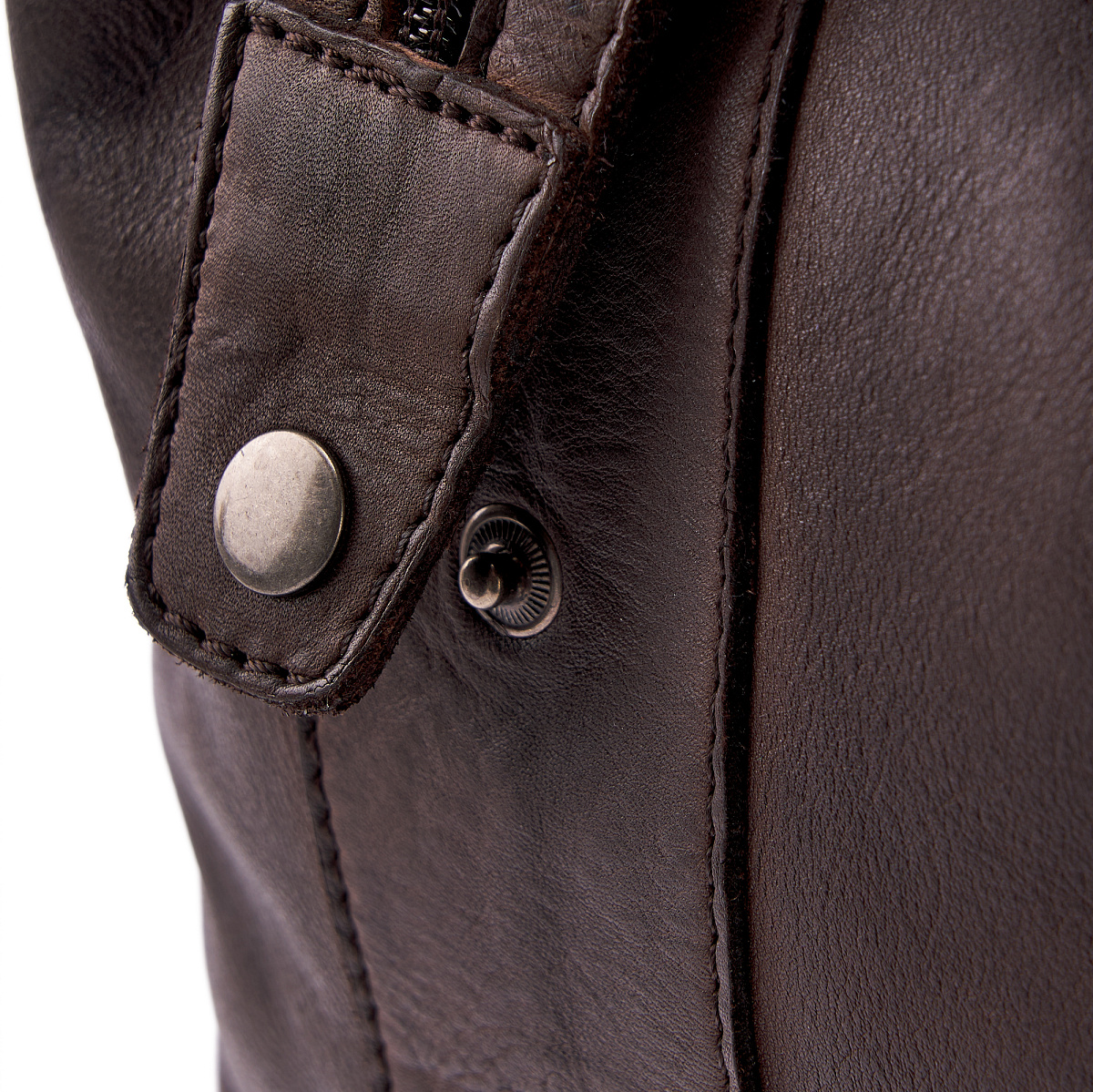 Сумка дорожная Dr.Koffer из натуральной кожи коричневая