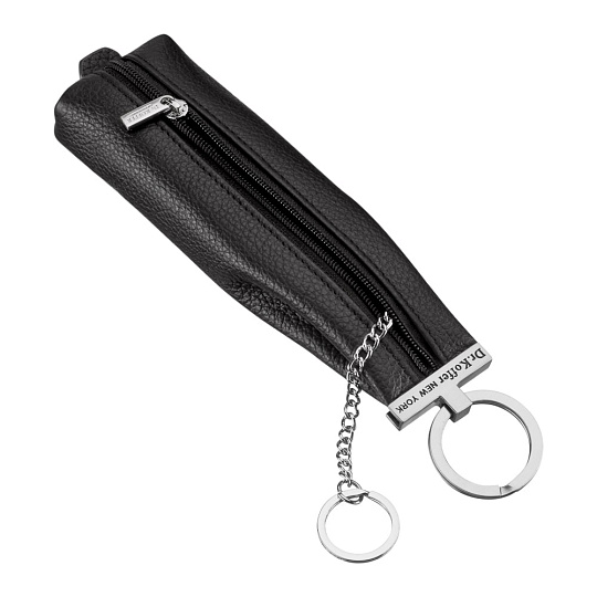 Черная ключница на молнии Dr.Koffer X510347-220-04