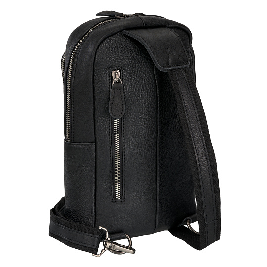 Рюкзак Dr.Koffer из натуральной кожи черный
