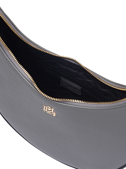 Женская сумка Dr. Koffer из натуральной кожи серая