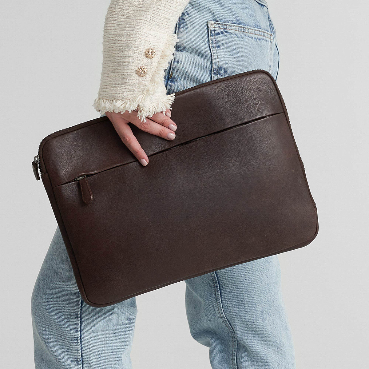 Папка для документов Dr. Koffer из натуральной кожи