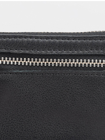 Ключница Dr.Koffer из натуральной кожи черная