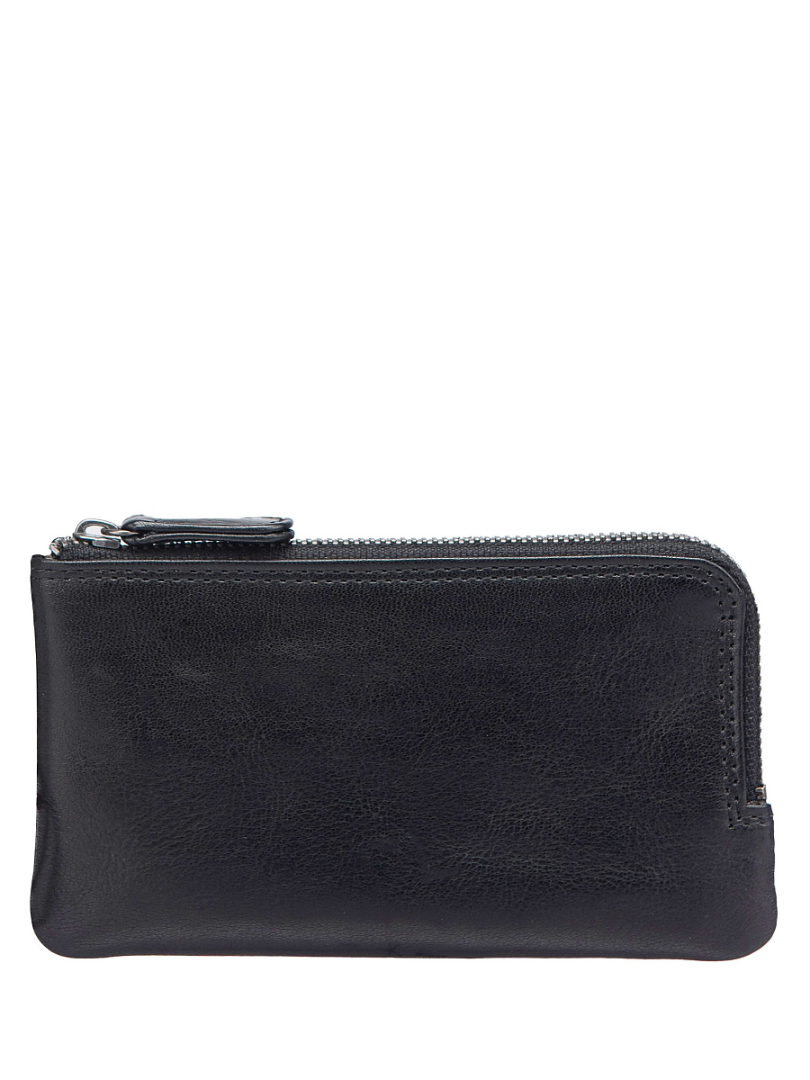 Ключница Dr.Koffer из натуральной кожи черная