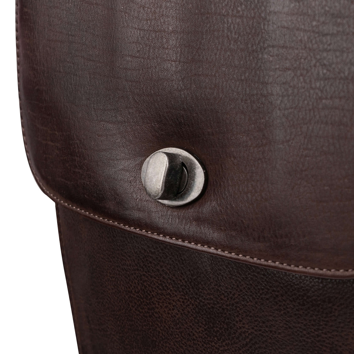 Рюкзак Dr.Koffer из натуральной кожи темно-коричневый