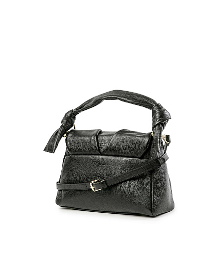 Женская сумка Dr.Koffer из натуральной кожи черная