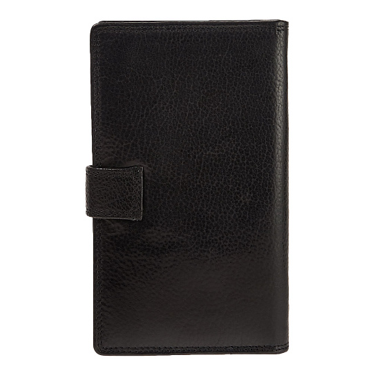 Портмоне Dr.Koffer из натуральной кожи черное