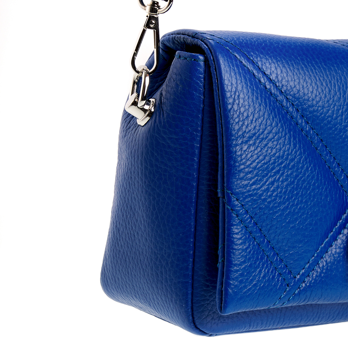 Женская сумка Dr. Koffer из натуральной кожи синяя