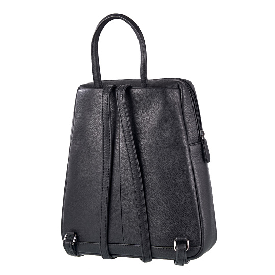 Рюкзак Dr.Koffer из натуральной кожи черный