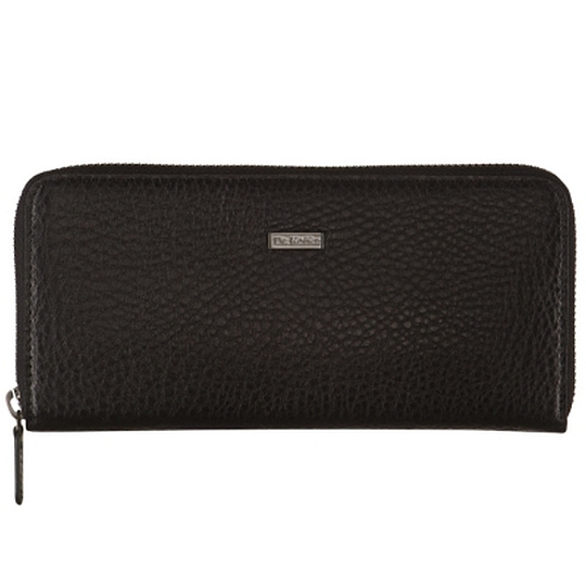 Портмоне Dr.Koffer из натуральной кожи черное