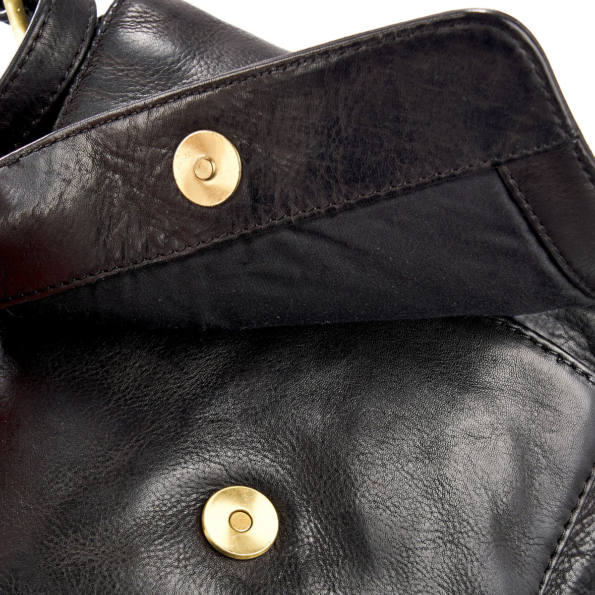 Сумка через плечо Dr.Koffer из натуральной кожи черная