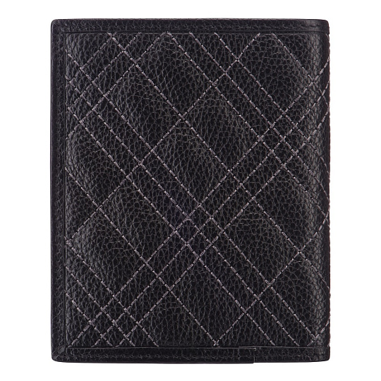 Портмоне Dr.Koffer из натуральной кожи черное