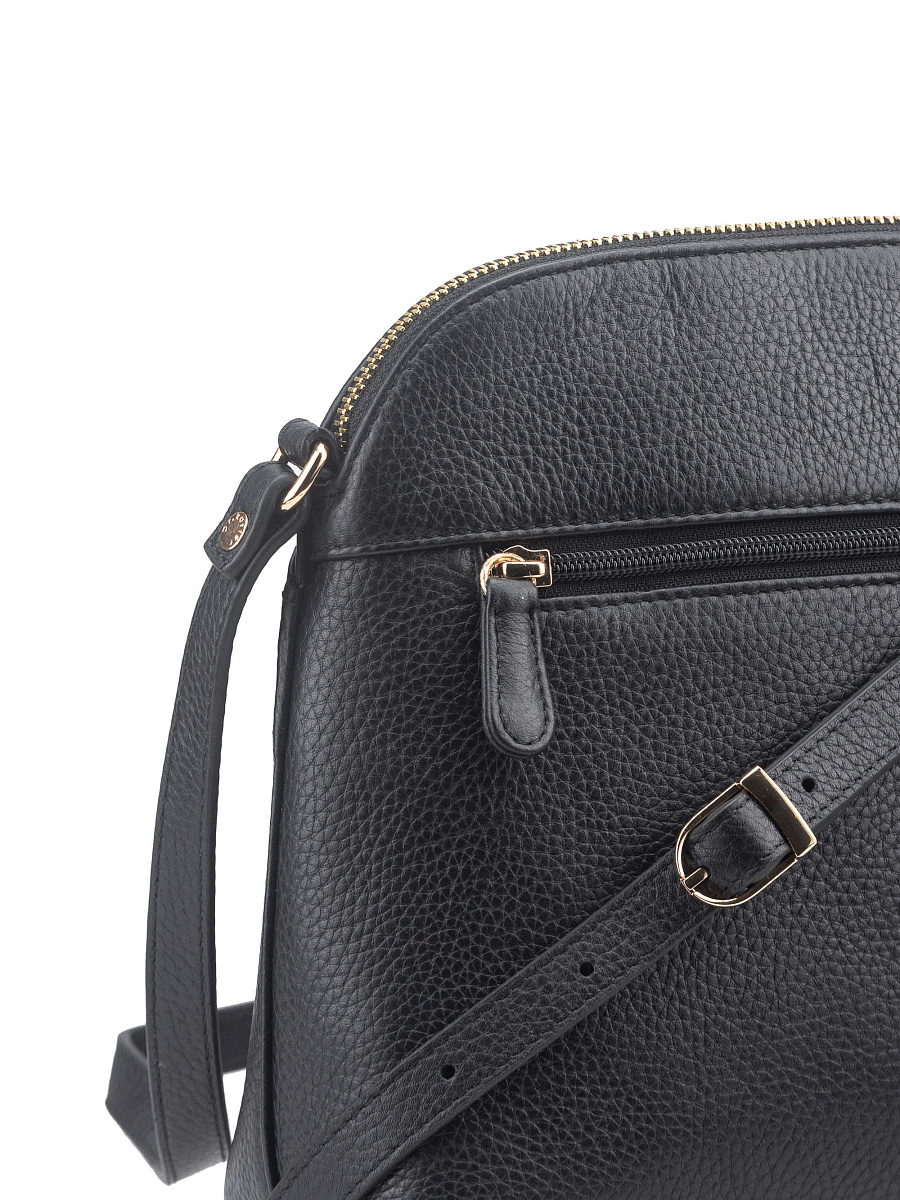 Женская сумка Dr. Koffer из натуральной кожи черная