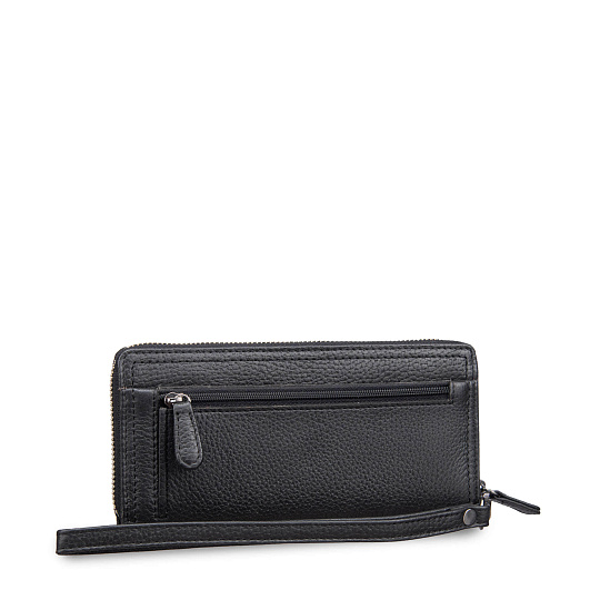 Портмоне Dr.Koffer из натуральной кожи черное