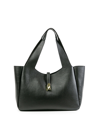 Женская сумка Dr.Koffer из натуральной кожи черная