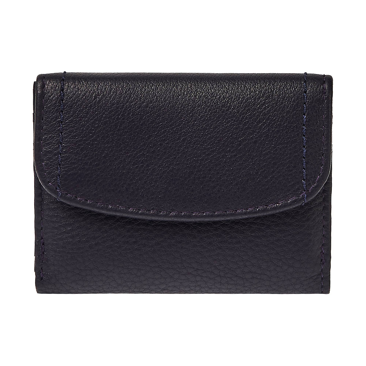 Портмоне Dr.Koffer из натуральной кожи фиолетовое