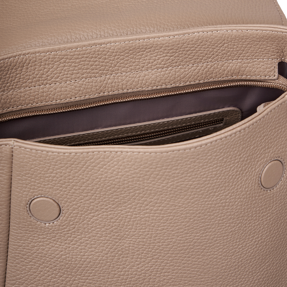 Рюкзак Dr. Koffer из натуральной кожи бежевый