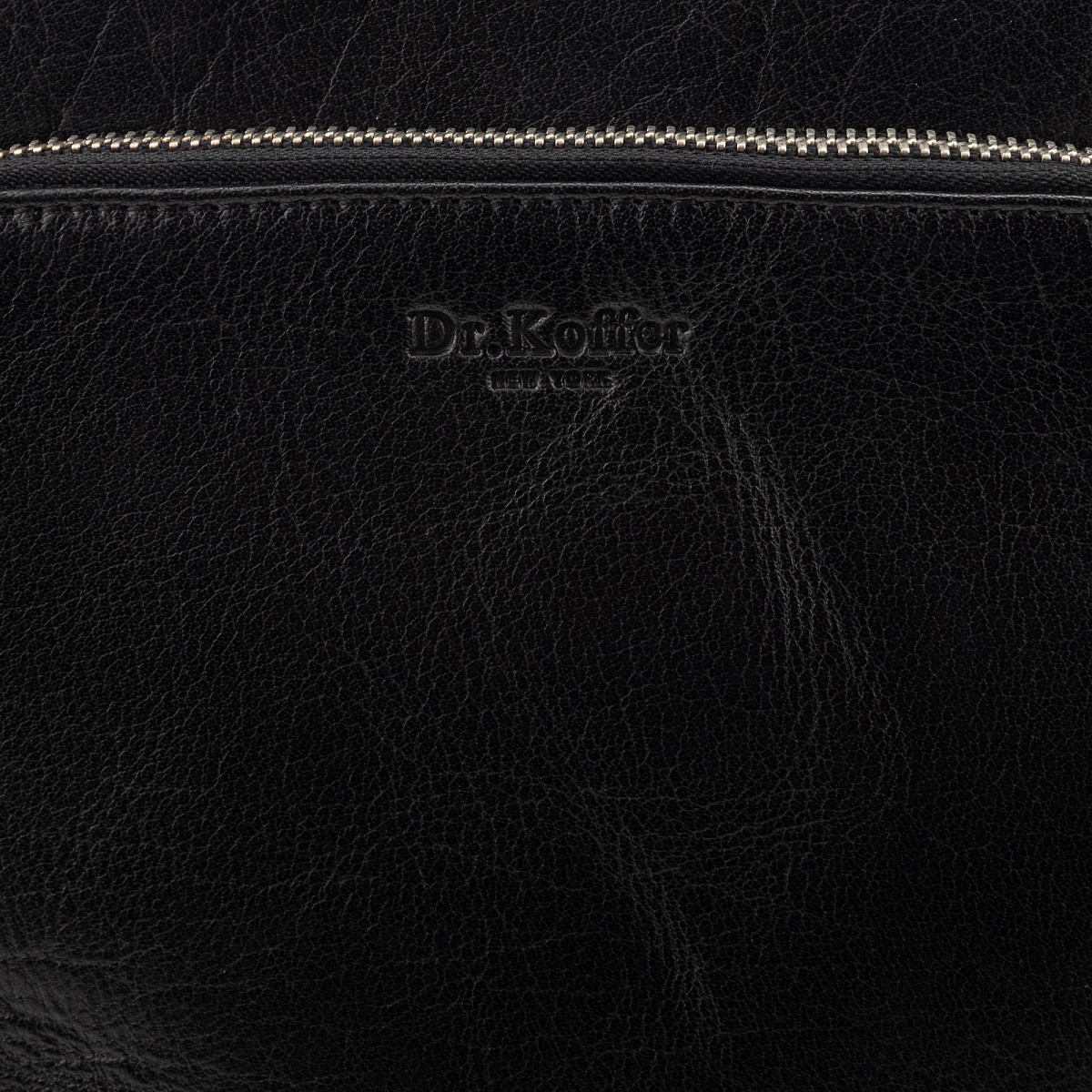 Рюкзак Dr.Koffer из натуральной кожи черный