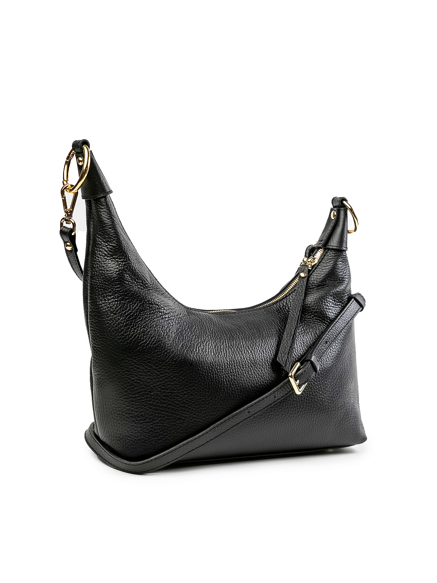 Женская сумка Dr.Koffer из натуральной кожи черная