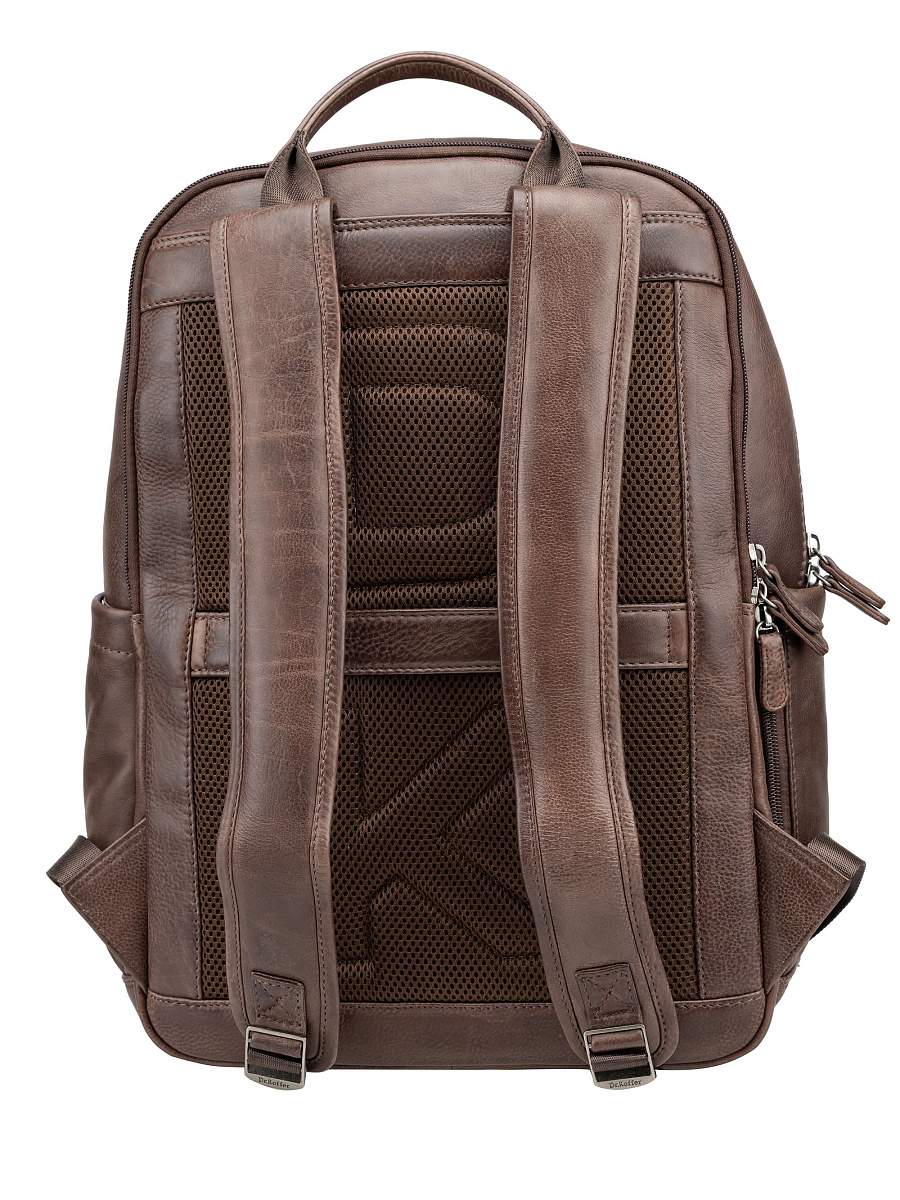 Рюкзак Dr. Koffer из натуральной кожи коричневый