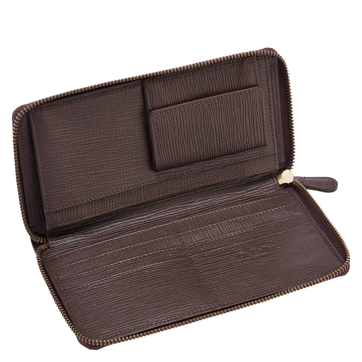 Портмоне Dr.Koffer из натуральной кожи коричневое