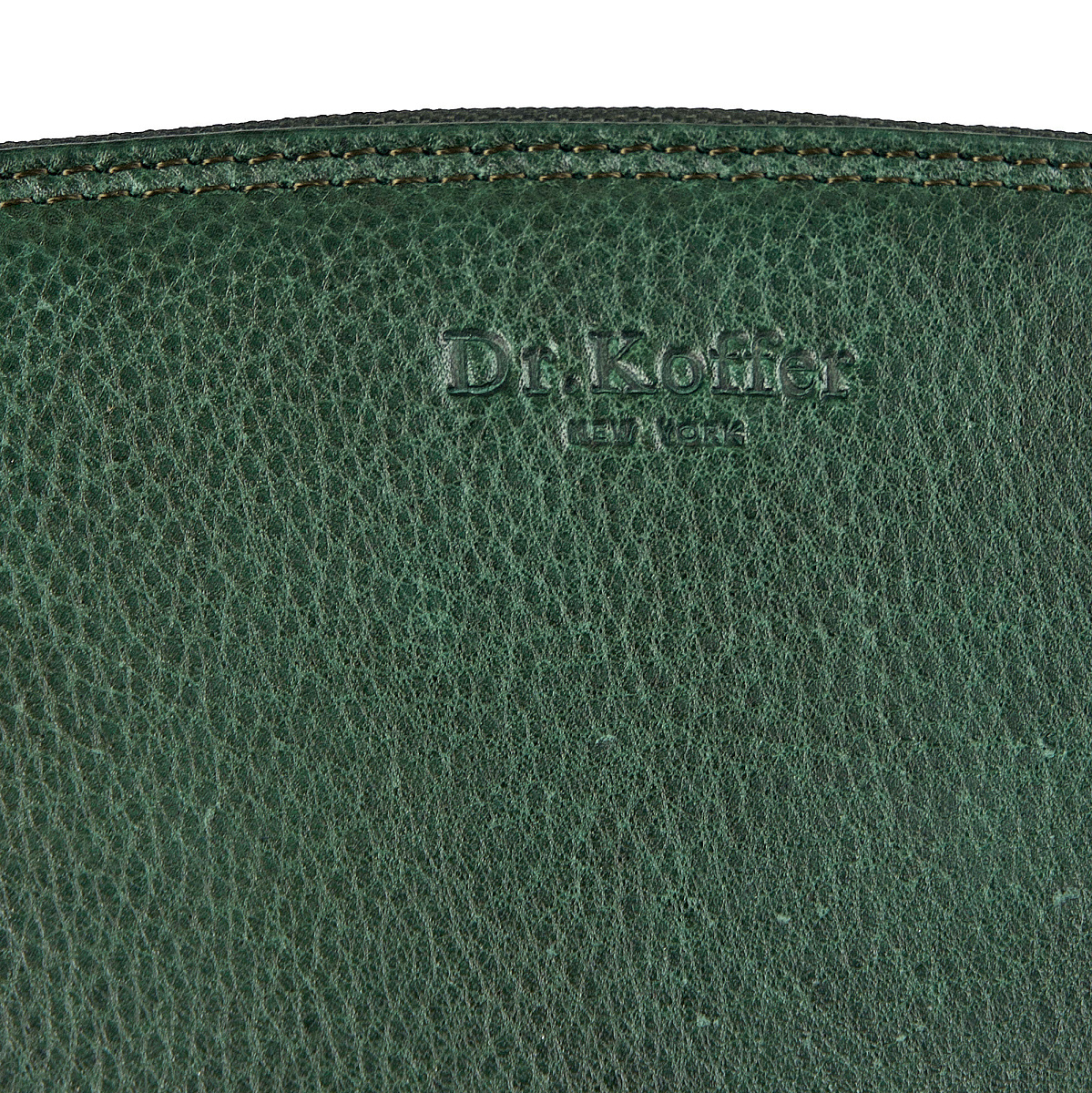Портмоне Dr.Koffer из натуральной кожи зеленое