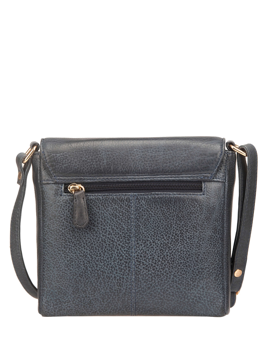 Женская сумка Dr. Koffer из натуральной кожи синяя