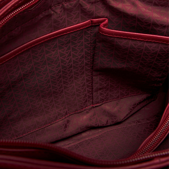 Женская сумка Dr. Koffer из натуральной кожи бордовая