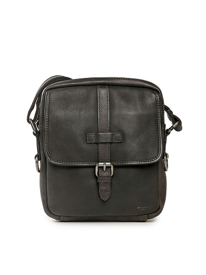 Сумка через плечо Dr.Koffer из натуральной кожи коричневая