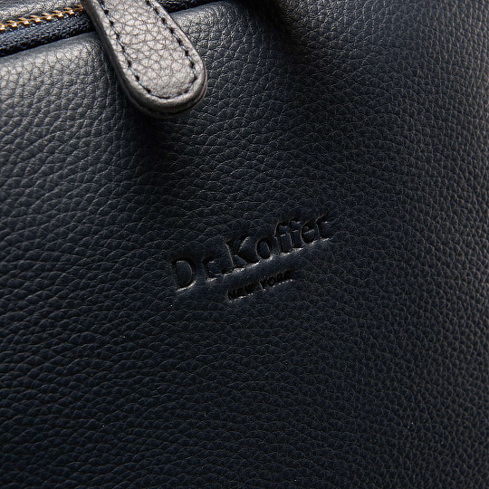 Рюкзак Dr.Koffer из натуральной кожи синий