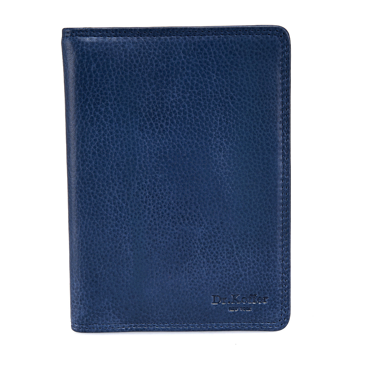Портмоне Dr.Koffer из натуральной кожи синее