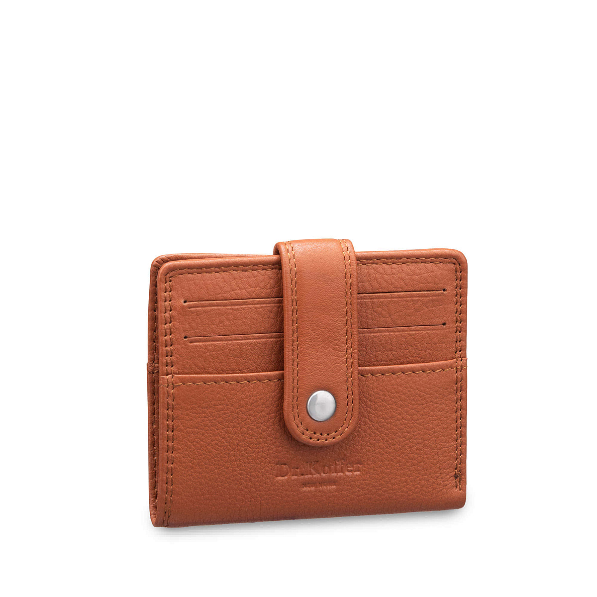 Кредитница Dr.Koffer из натуральной кожи коричневая