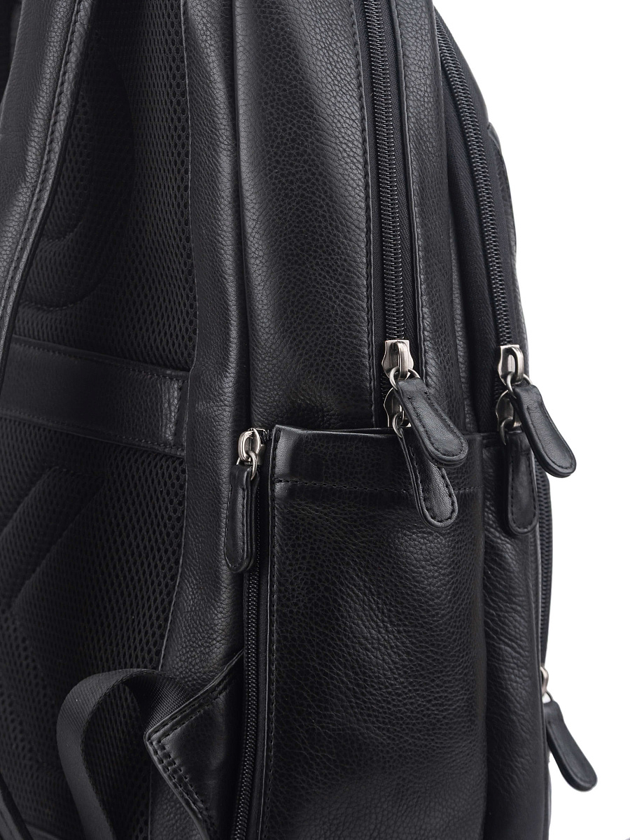 Рюкзак Dr. Koffer из натуральной кожи черный