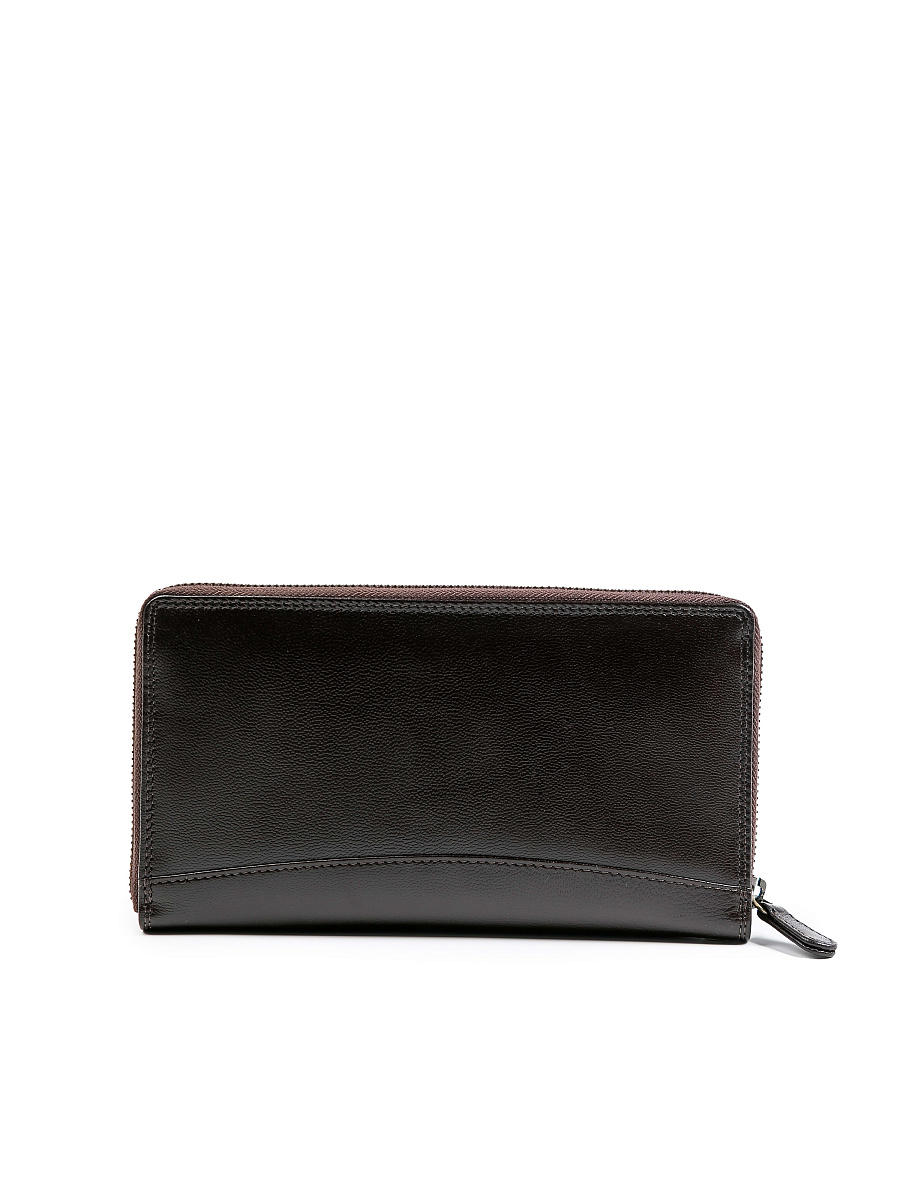 Портмоне Dr.Koffer из натуральной кожи коричневое