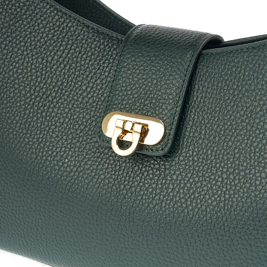 Женская сумка  Dr. Koffer из натуральной кожи зеленая