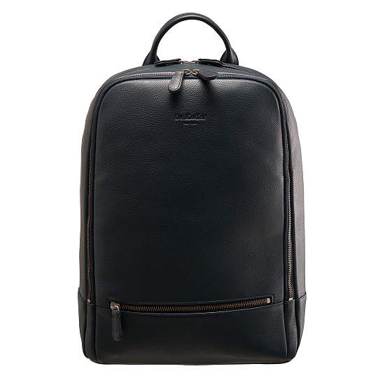 Рюкзак Dr.Koffer из натуральной кожи синий