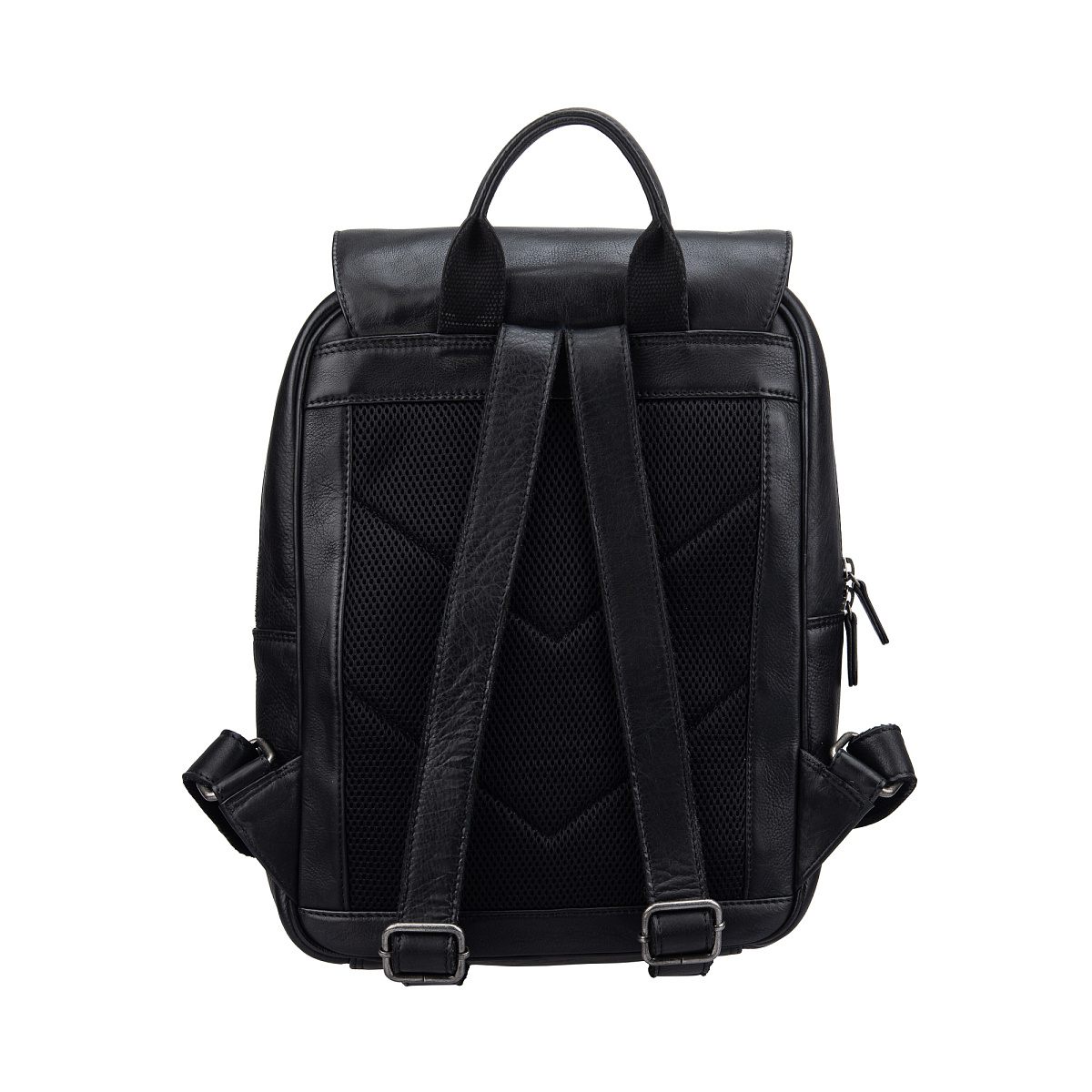 Рюкзак Dr.Koffer из натуральной кожи черный