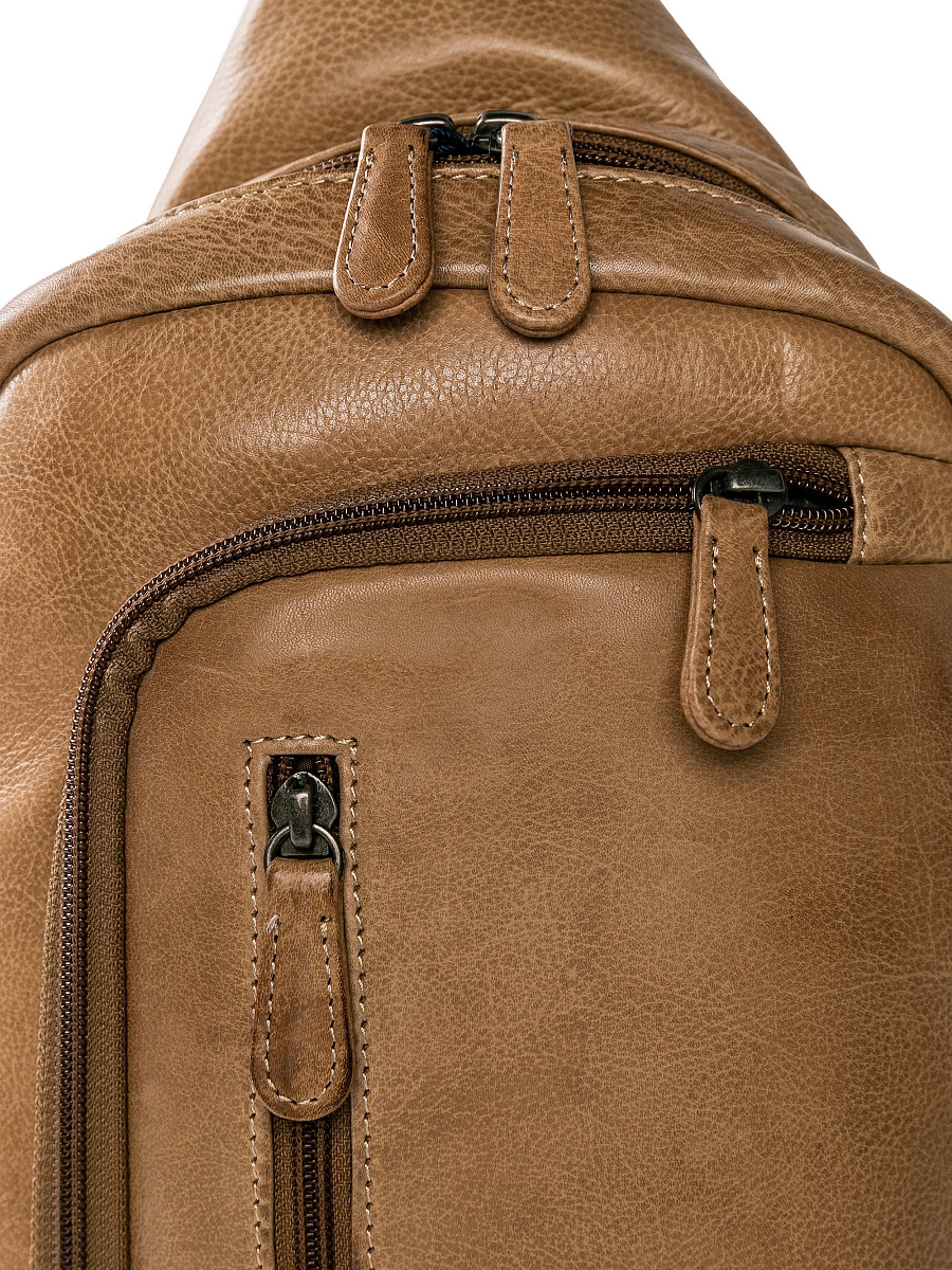 Рюкзак Dr.Koffer из натуральной кожи коричневый