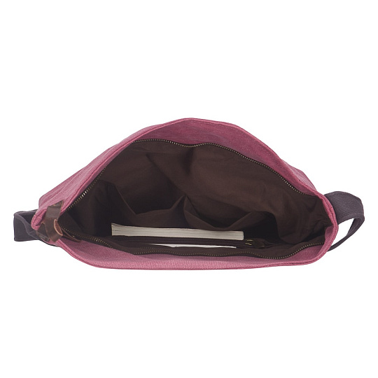 Сумка через плечо Dr.Koffer из канваса и натуральной кожи