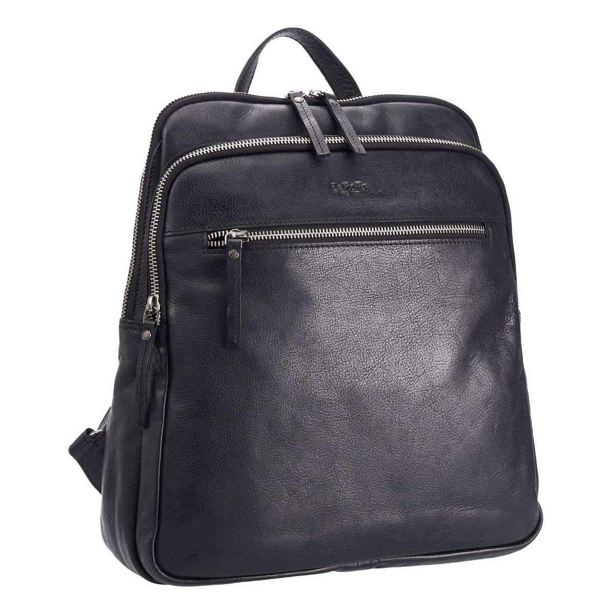 Рюкзак Dr.Koffer из натуральной кожи черный