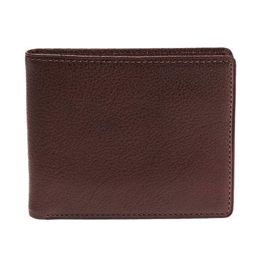 Портмоне Dr.Koffer из натуральной кожи коричневое