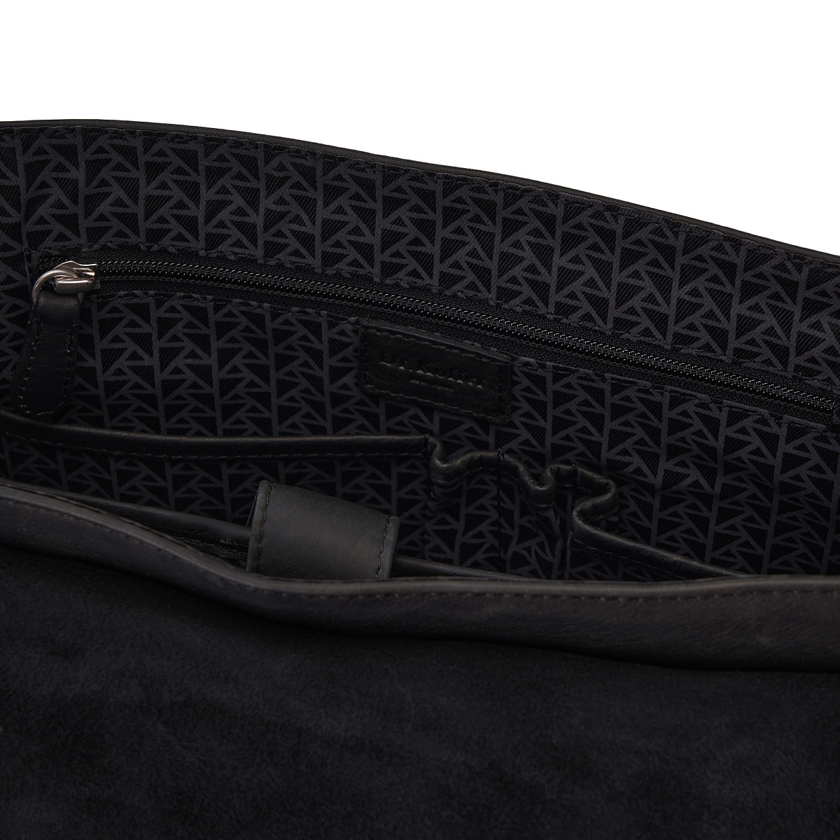 Рюкзак Dr.Koffer из натуральной кожи черный